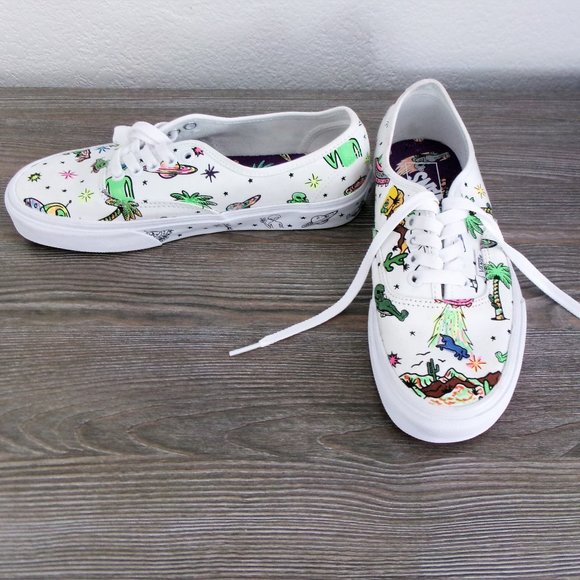 Vans Shoes - New Vans UFO Alien Unisex Sneakers Gym Shoes Women 8.5 Men 7 NWOT Spaceship
